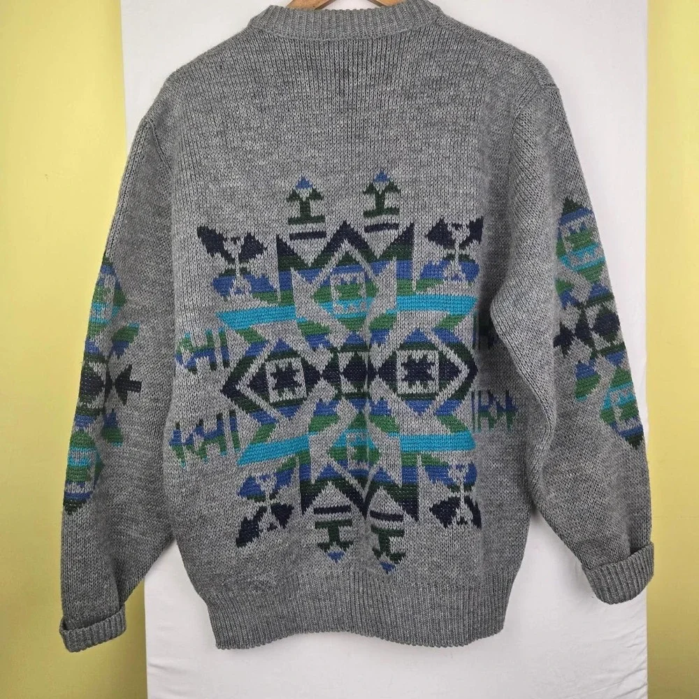Pendleton high grade western wear sweater wool size large.